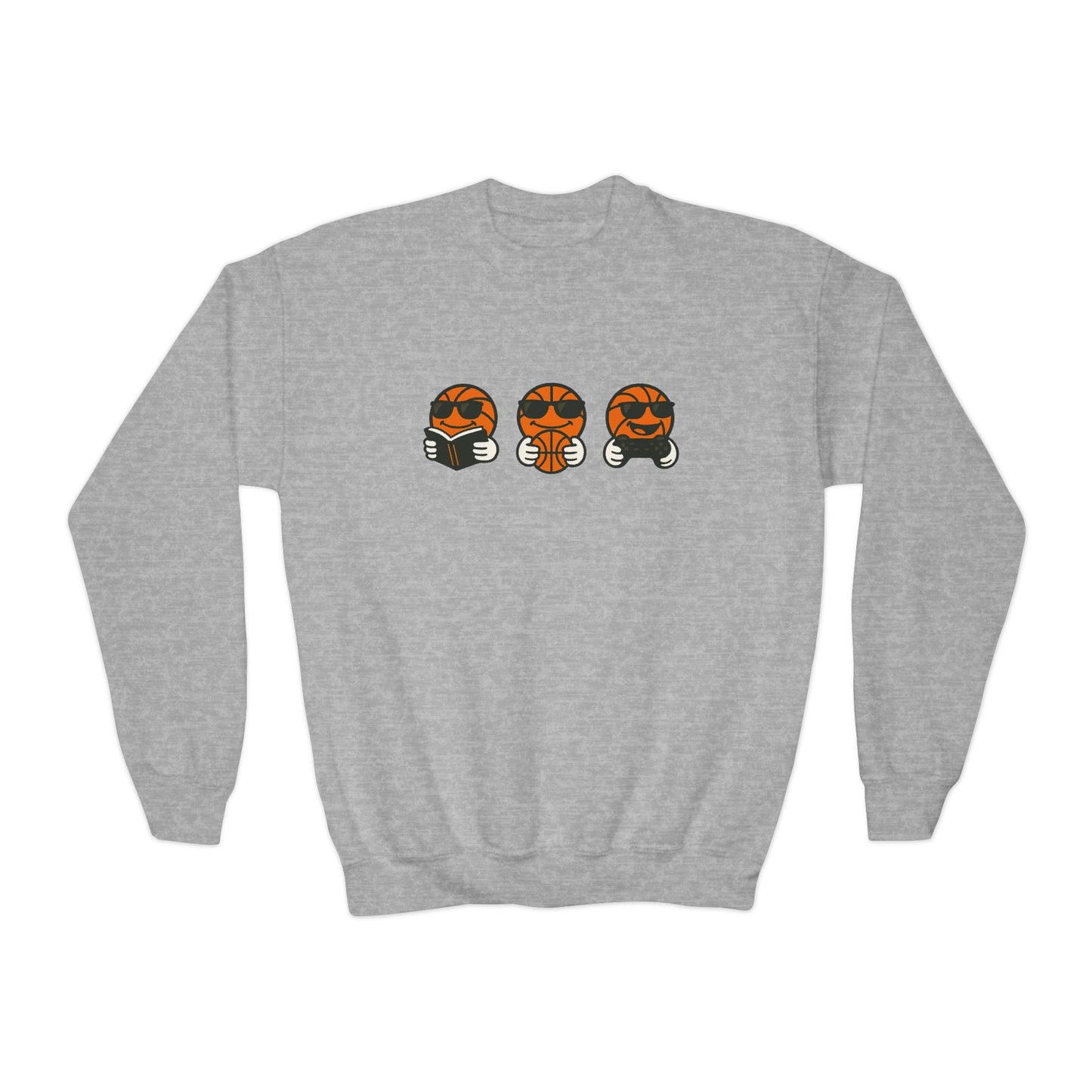 Youth Crewneck | School, Buckets & Games Edition