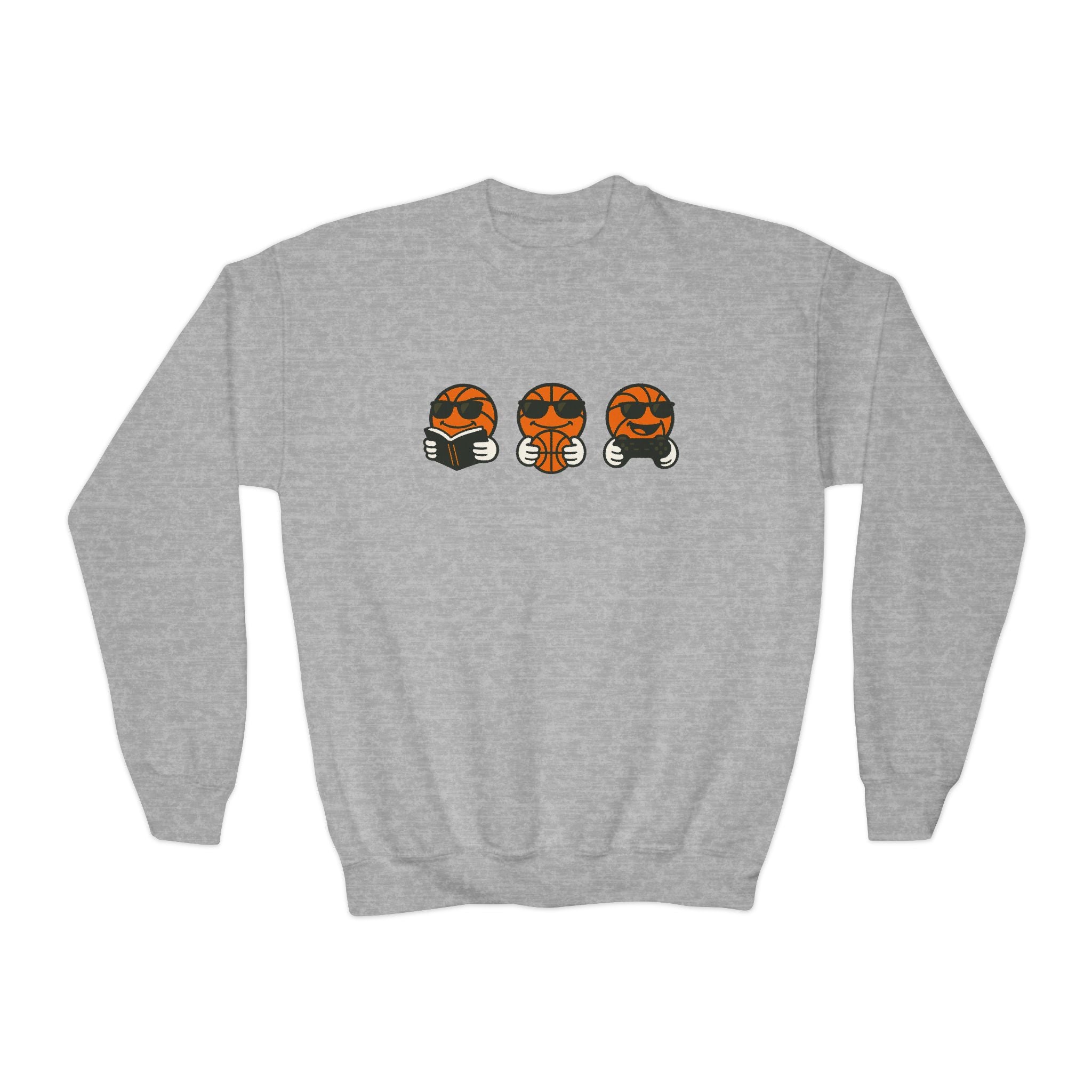 Youth Crewneck | School, Buckets & Games Edition